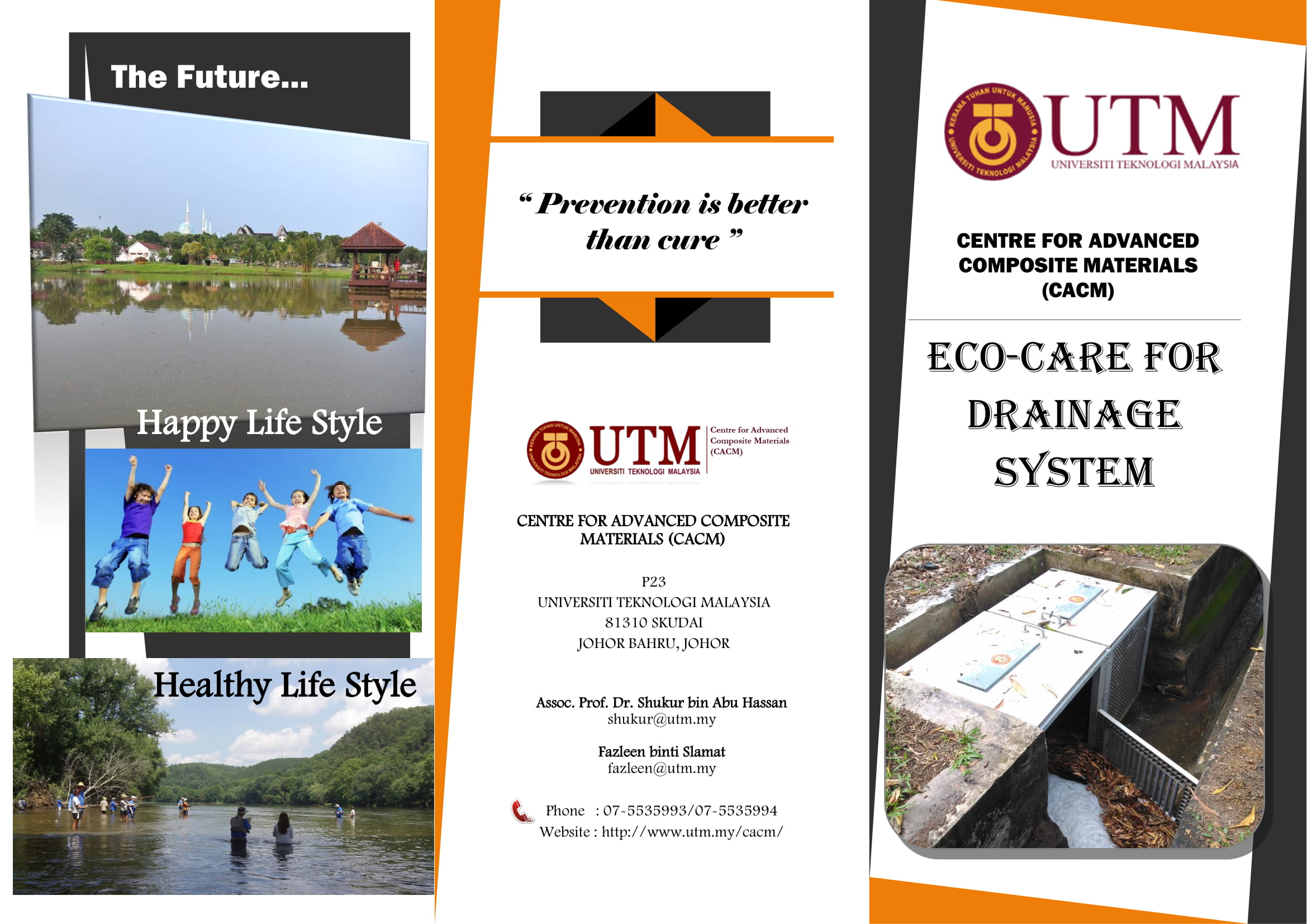 Eco Care For Drainage System Centre For Advanced Composite Materials Cacm