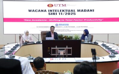UTM’s Wacana Intelektual MADANI Examines New Academia and the Shift Toward Total Factor Productivity