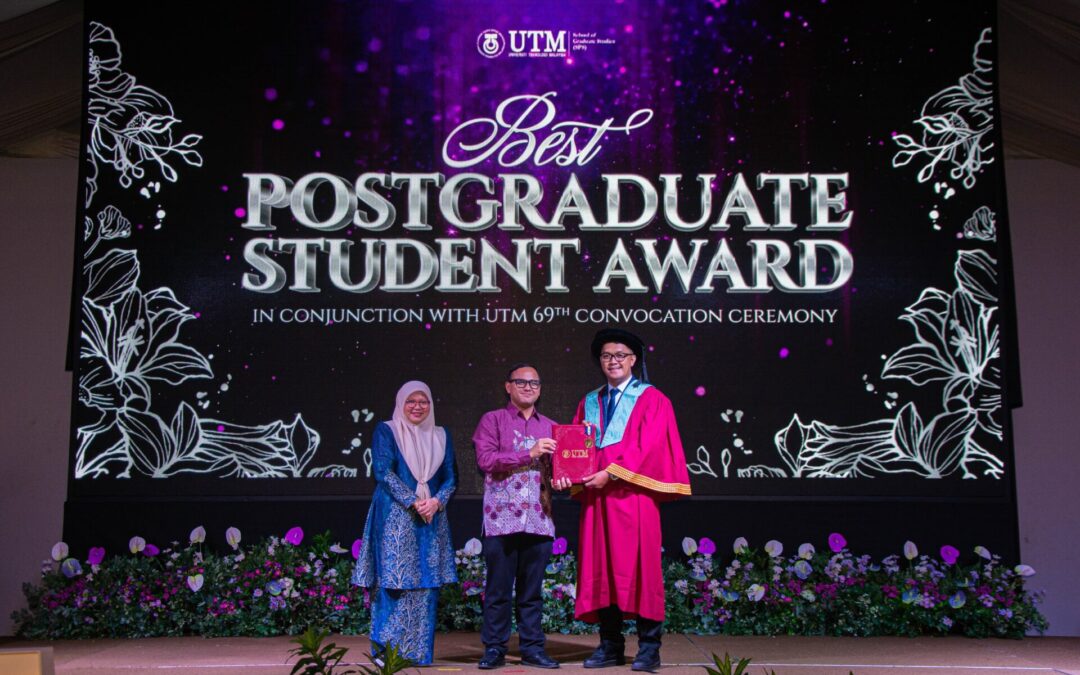 UTM Raikan Graduan Kerjasama Strategik UTM-BRIN di Majlis Konvokesyen Ke-69