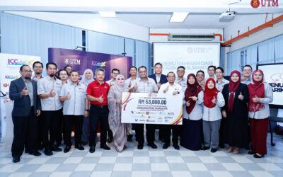 14 Syarikat Hiliran UTM Sumbang RM53,000 untuk Menu Rahmah