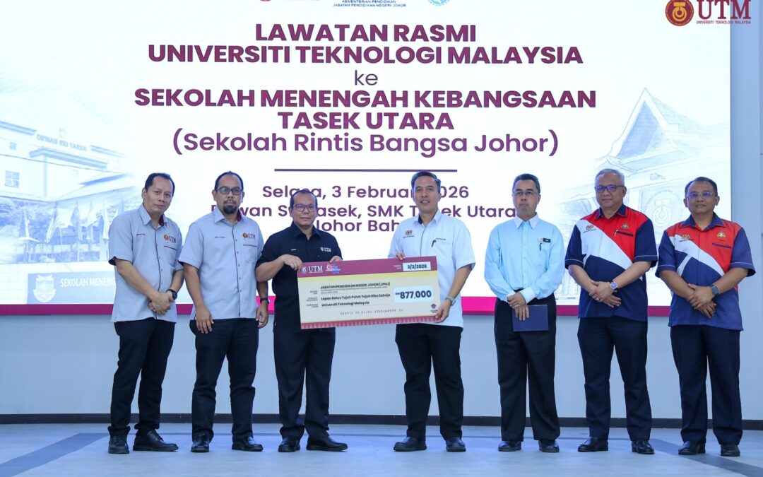 UTM salur kepakaran bernilai RM0.8 Juta perkasa Sekolah Rintis Bangsa Johor